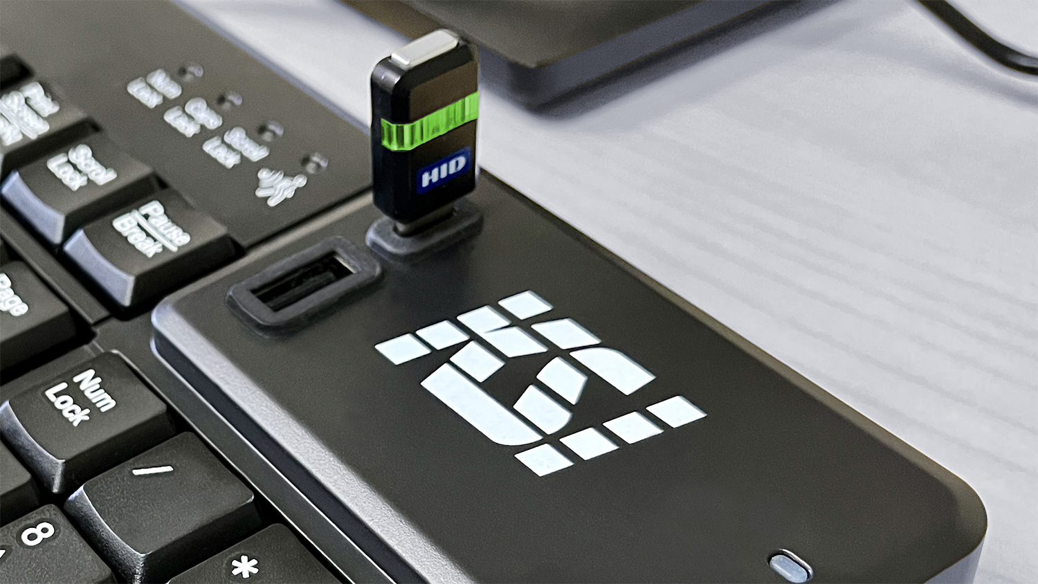 AuthentiKey™ Keyboards Secure the Network and Offer User Conveniences AuthentiKey™ Keyboards Secure the Network and Offer User Conveniences